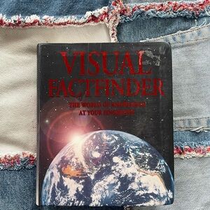 Visual Factfinder Book the world of knowledge for kids - learning book children